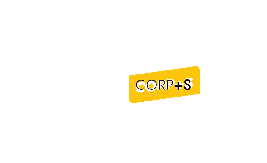 le logotype de corp+s